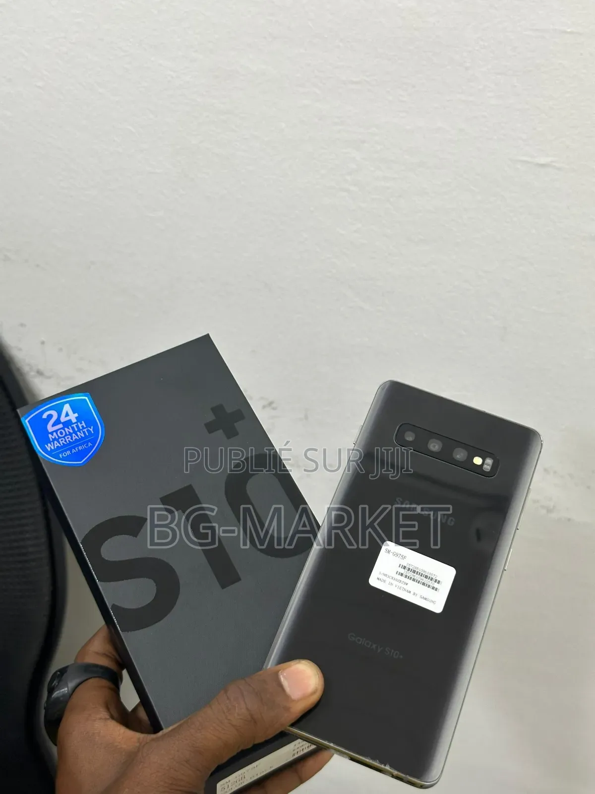 Nouveau Samsung Galaxy S10 Plus 128 GB Noir