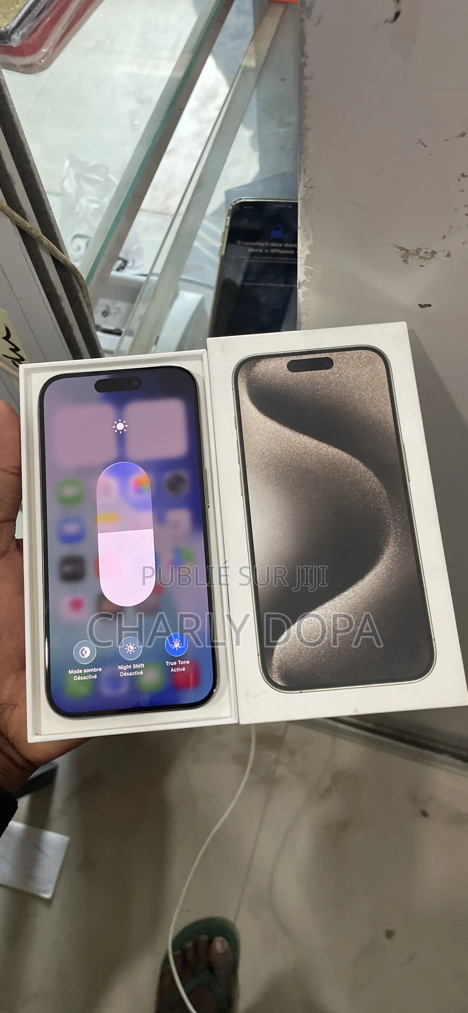 Apple iPhone 15 Pro 256 GB Argenté