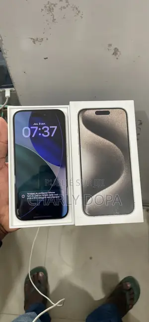 Apple iPhone 15 Pro 256 GB Argenté