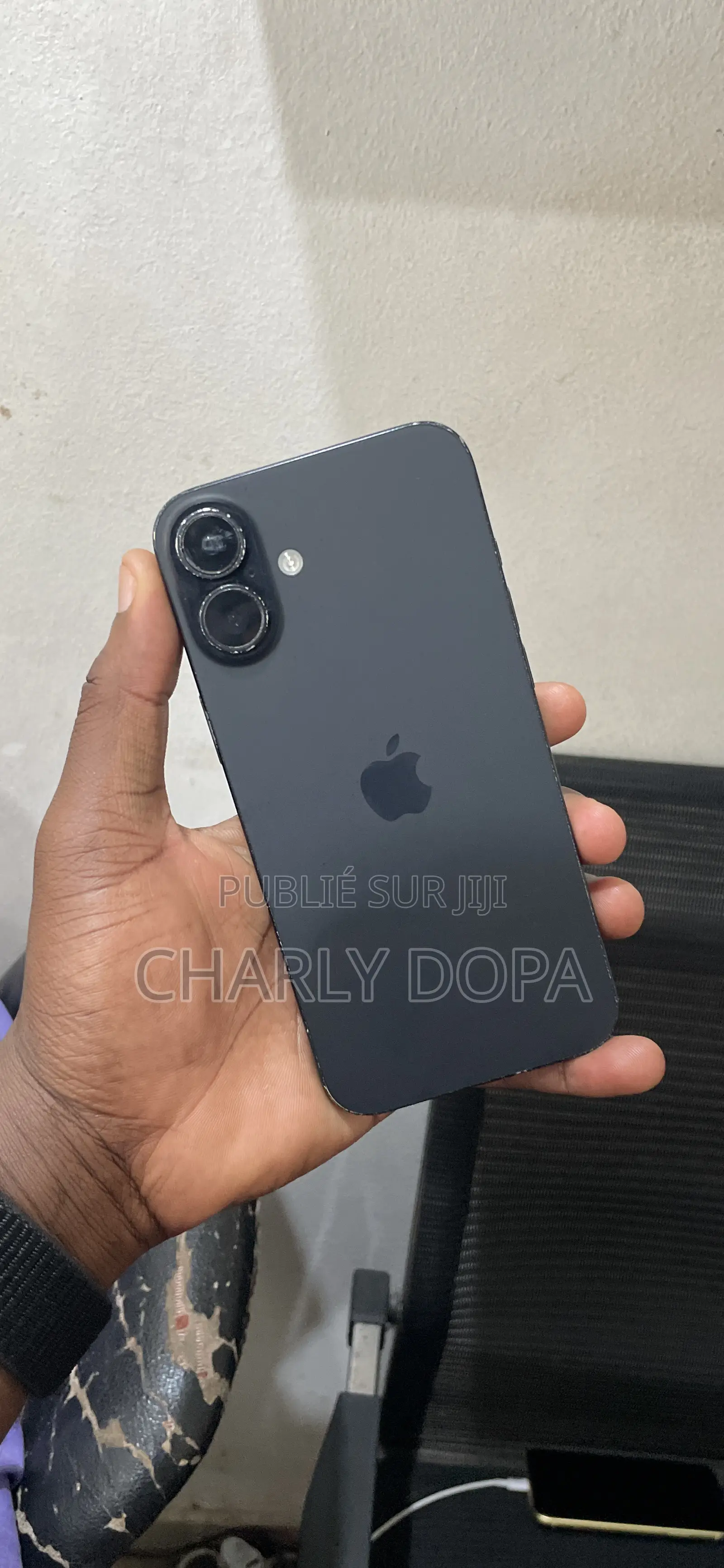 Apple iPhone 16 Plus 128 GB Noir