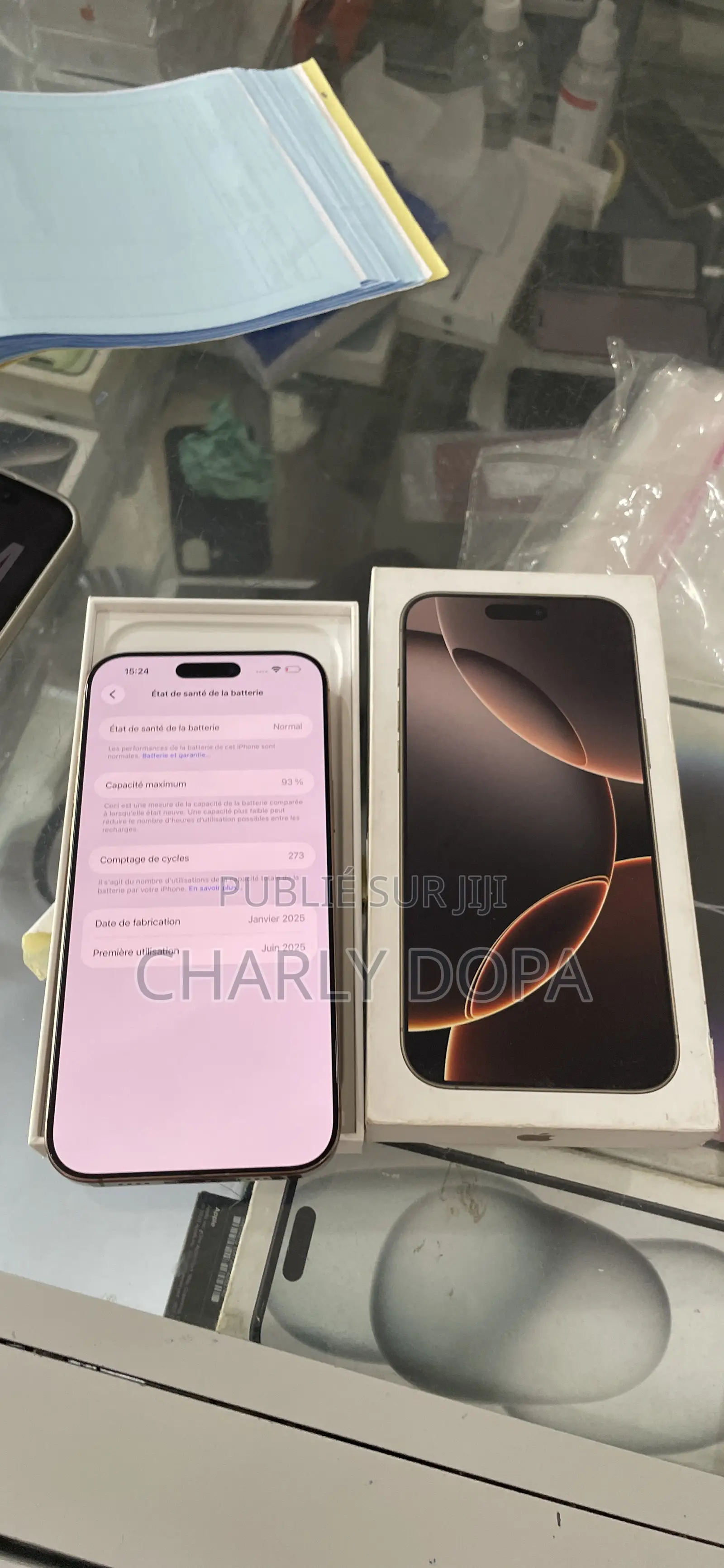 Apple iPhone 16 Pro Max 256 GB Doré