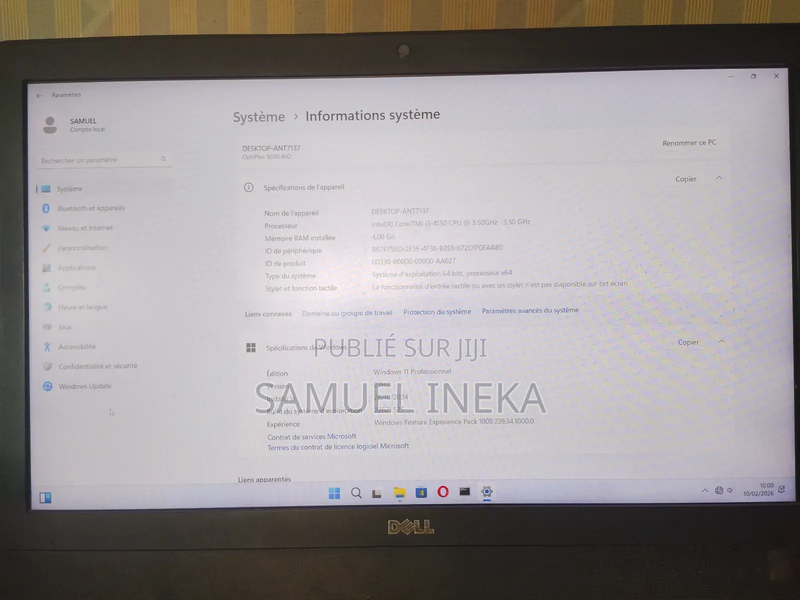 Nouveau Ordinateur de bureau Dell Autre 4GB Intel Core i3 HDD 1T