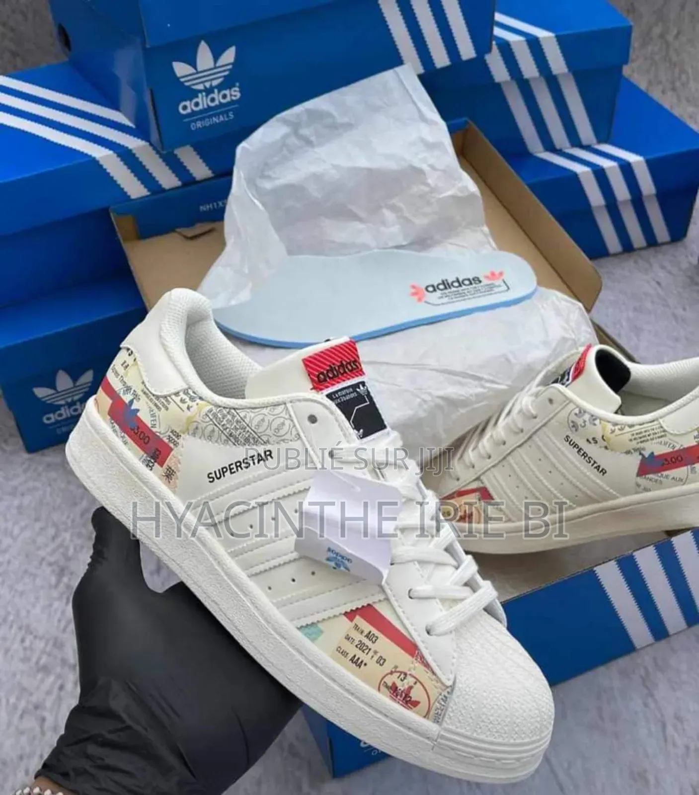 Adidas Superstar Original Authentique Qualité Irréprochable P38-45