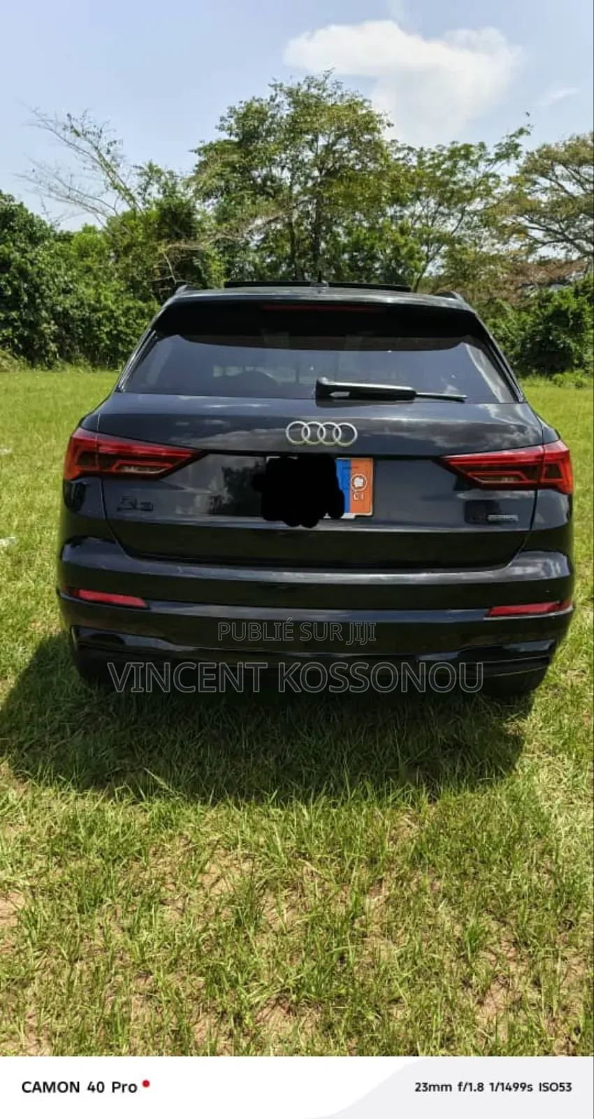 Audi Q3 2023 Noir