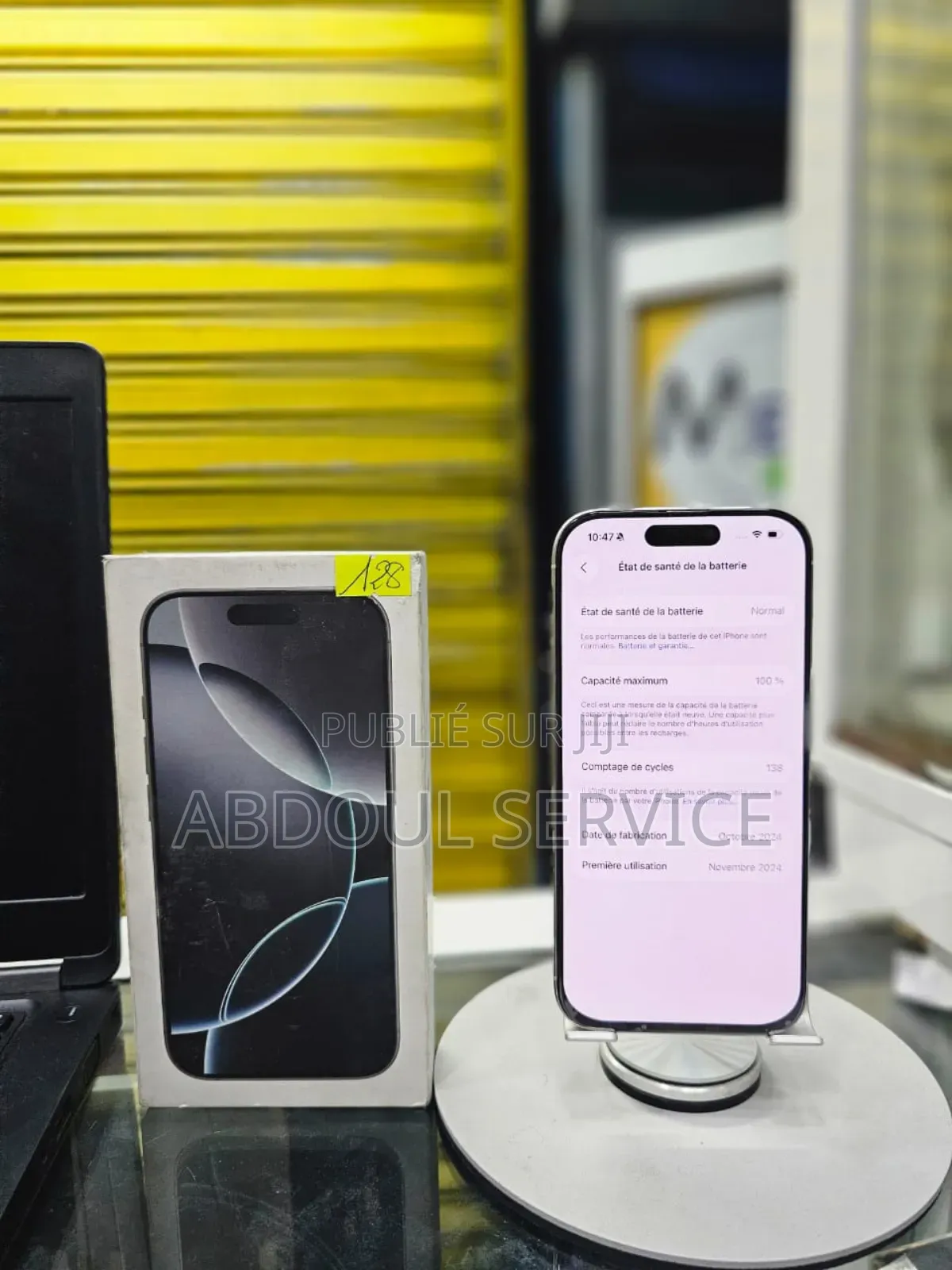 Apple iPhone 16 Pro 128 GB Blanc