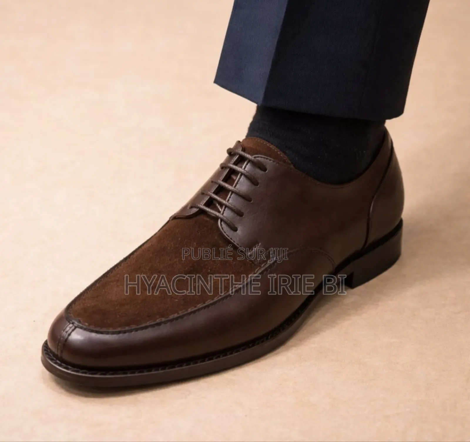 Souliers Matière Cuir Semelle Authentique Qualité Irréprochable
