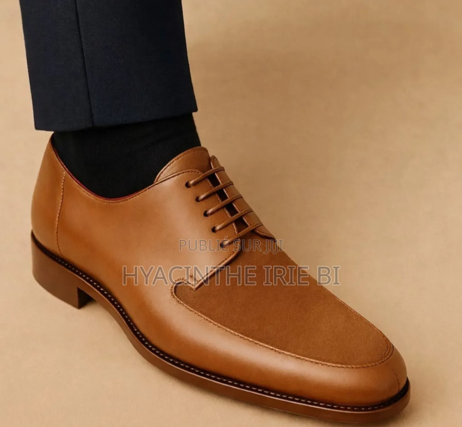 Souliers Matière Cuir Semelle Authentique Qualité Irréprochable