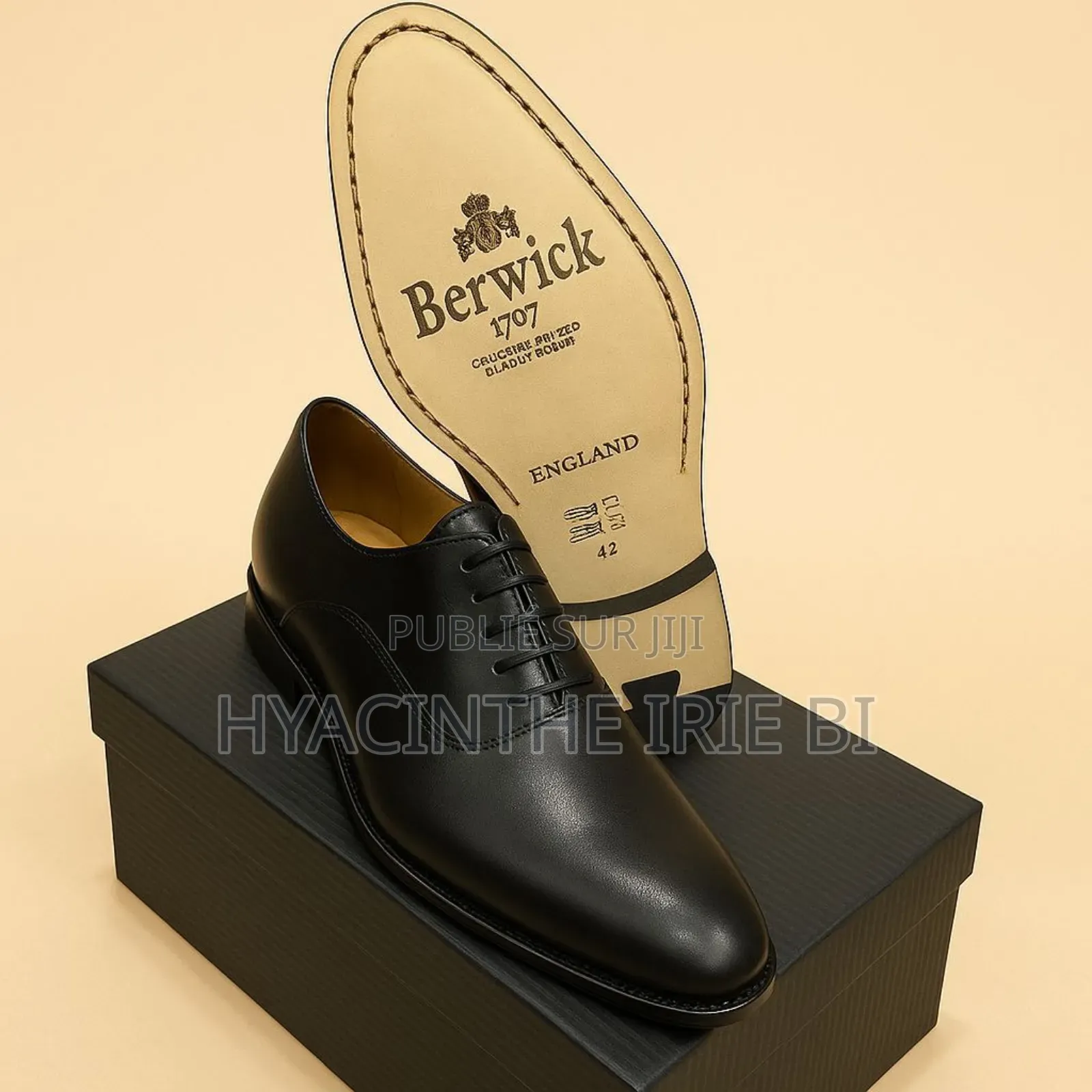 Souliers Matière Cuir Semelle Authentique Qualité Irréprochable