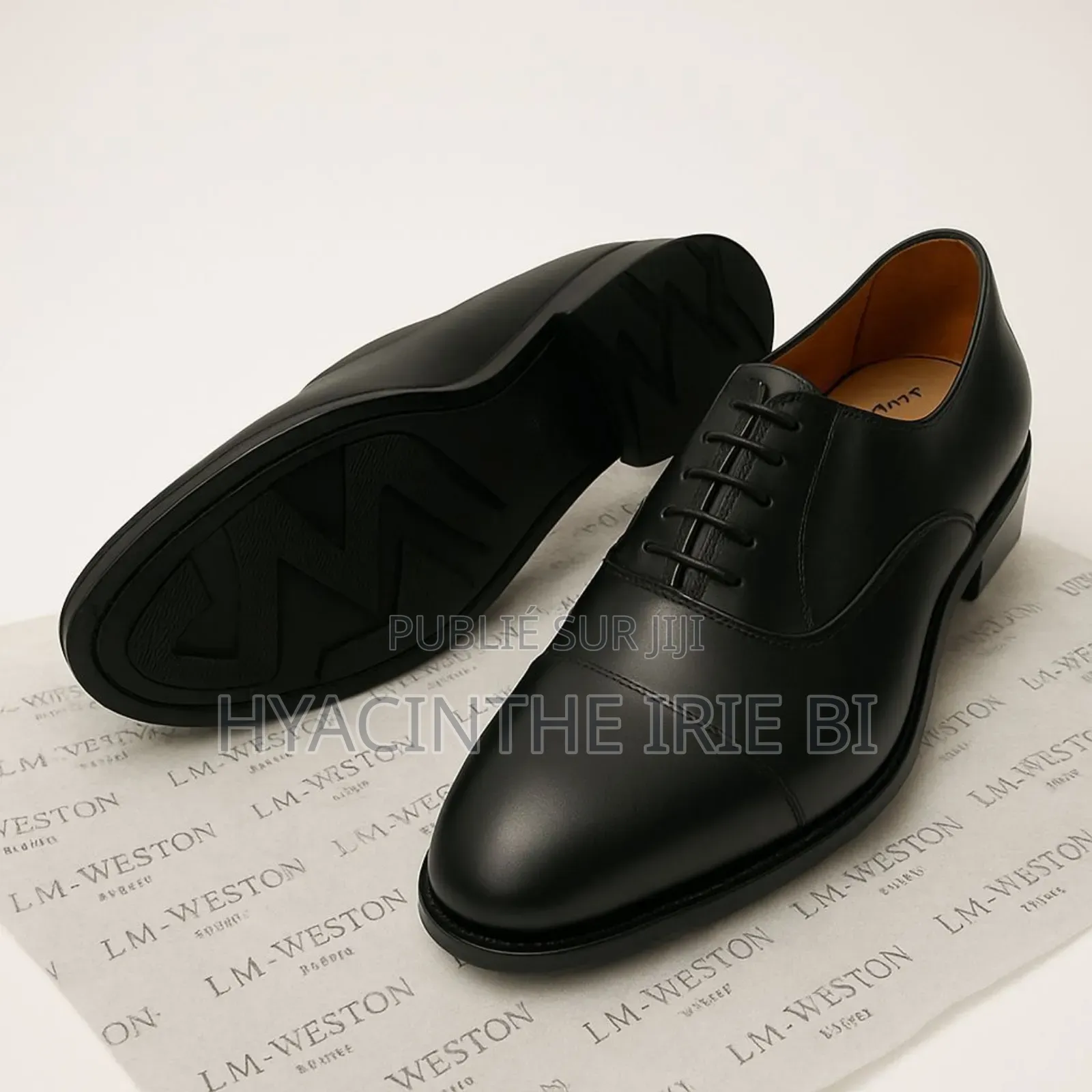Souliers Matière Cuir Semelle Authentique Qualité Irréprochable