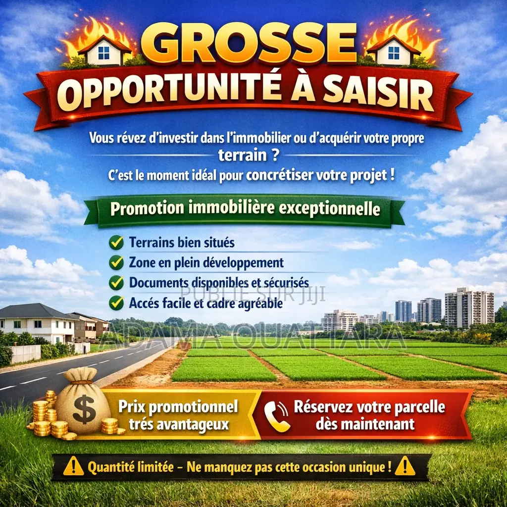 Vente De Terrain À Yamoussoukro