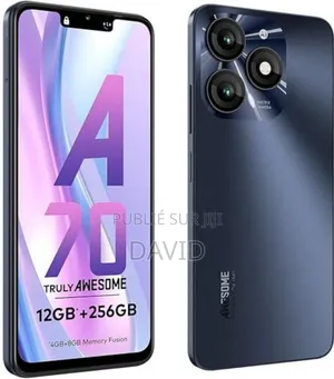 Nouveau Itel A70 256 GB Noir