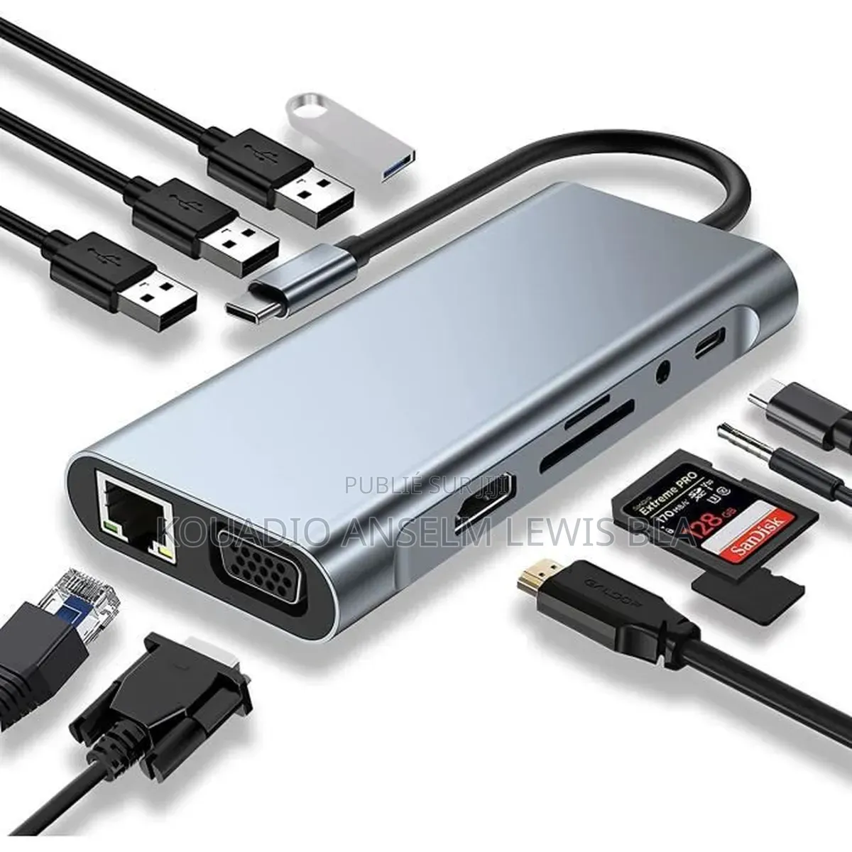 Adaptateur 11 en 1