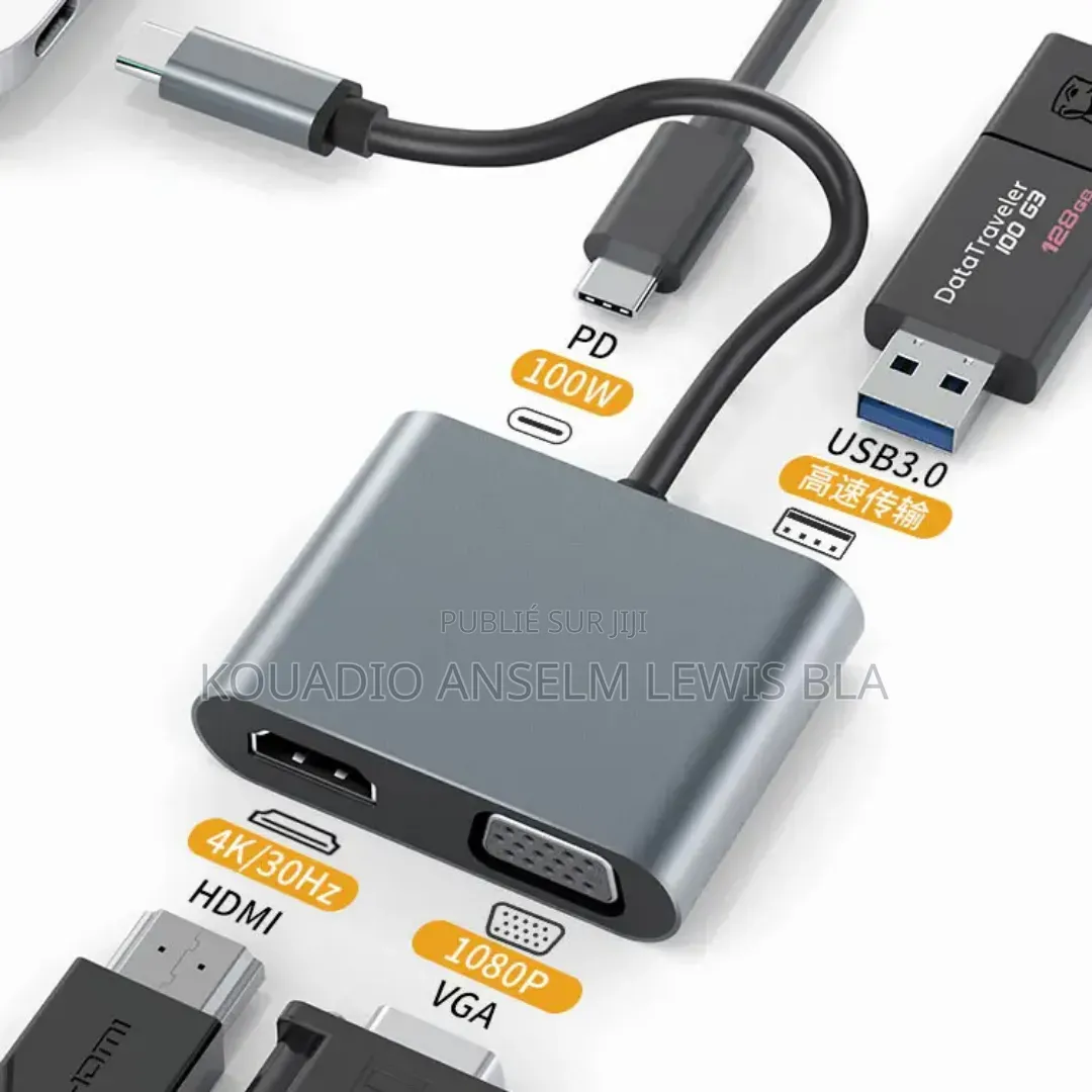 Adaptateur 4 en 1