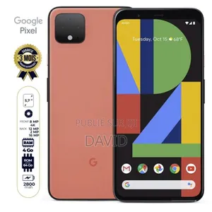 Nouveau Google Pixel 4 64 GB Autre