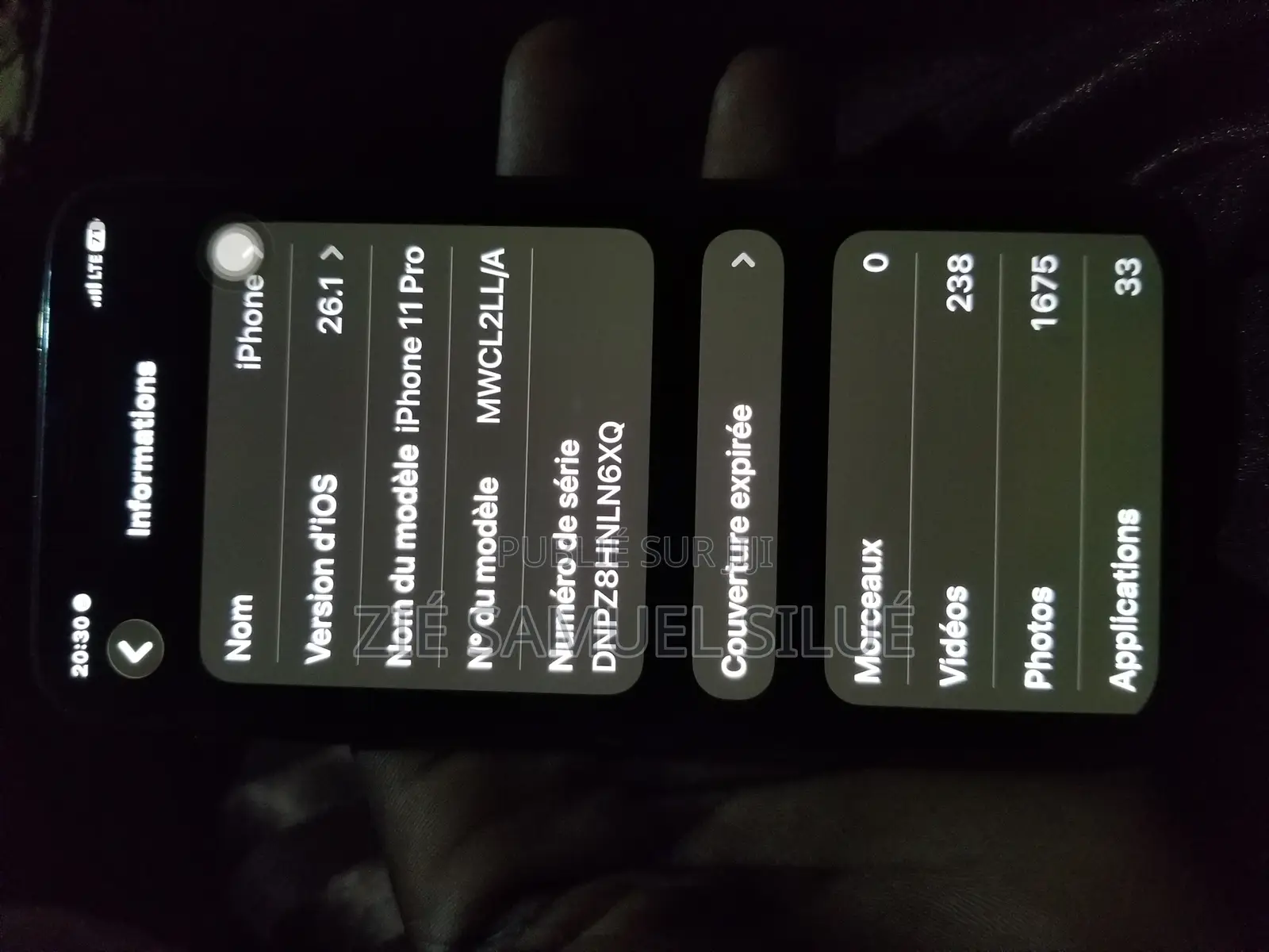 Apple iPhone 11 Pro 64 GB Autre
