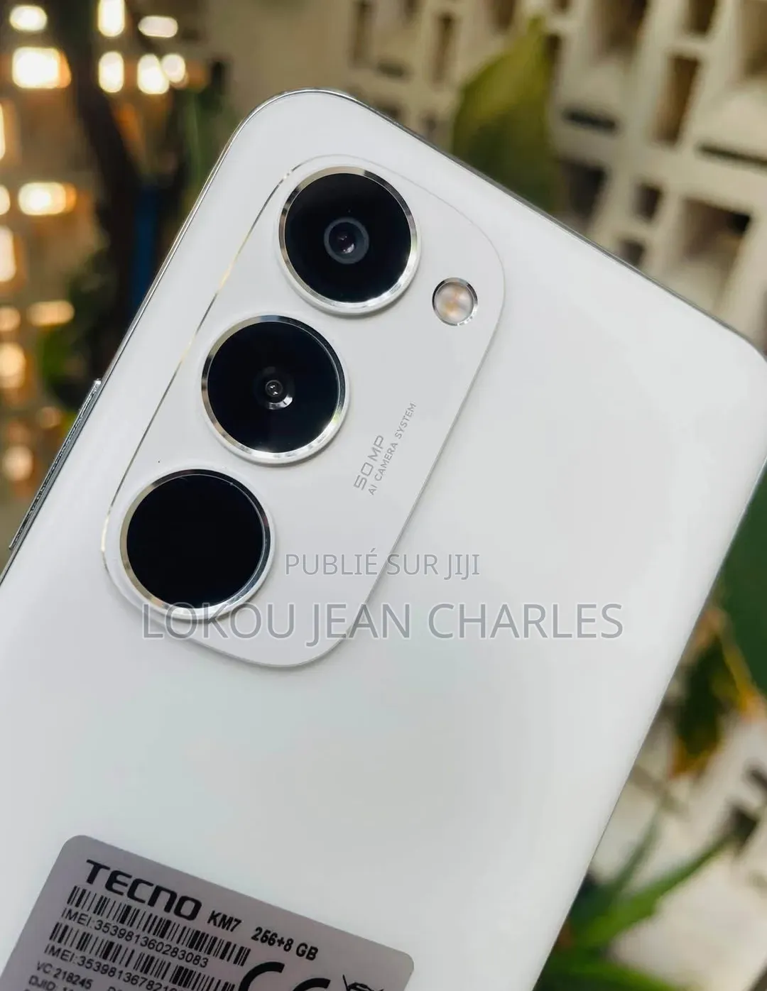 Nouveau Tecno Spark 40 Pro+ 256 GB Blanc