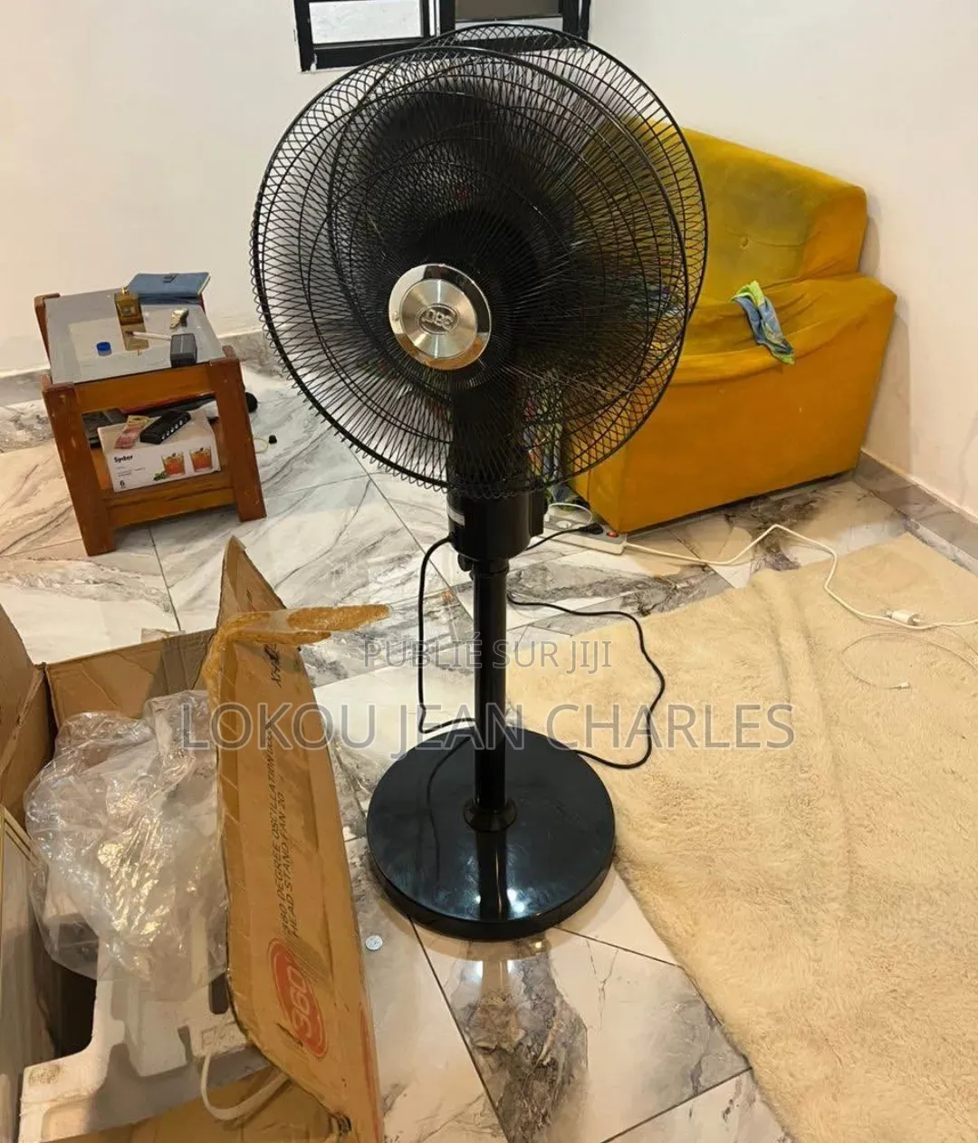 Ventilateur Rechargeable Double Tête en Promo Stock Limité