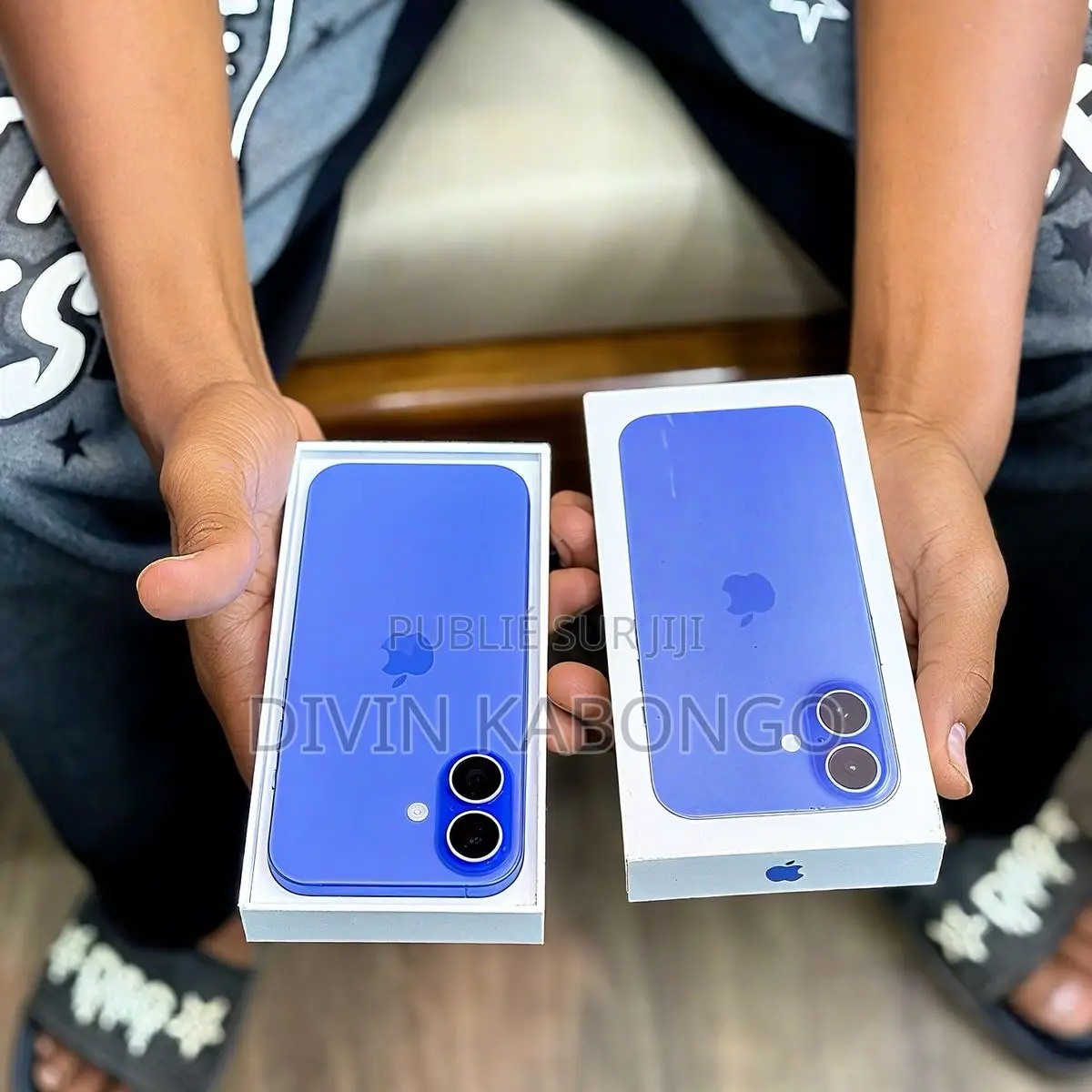 Nouveau Apple iPhone 16 256 GB Bleu