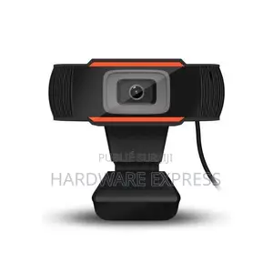 Caméra Web Usb Full Hd 1080p Avec Microphone – Noir Orange