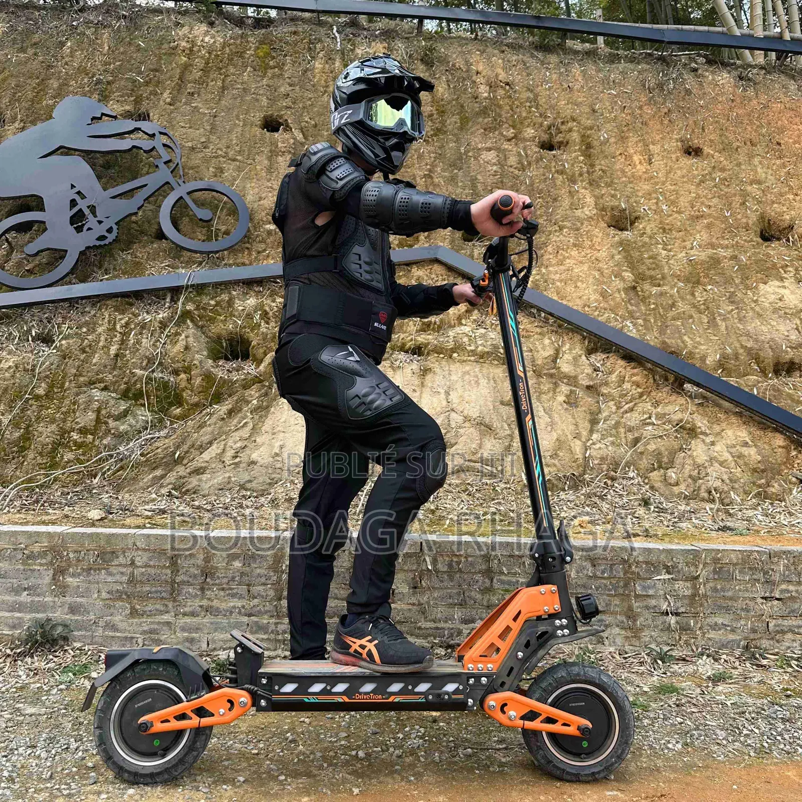 Trotinette Très Puissante Drivetron 70kmh 44mph G3pro