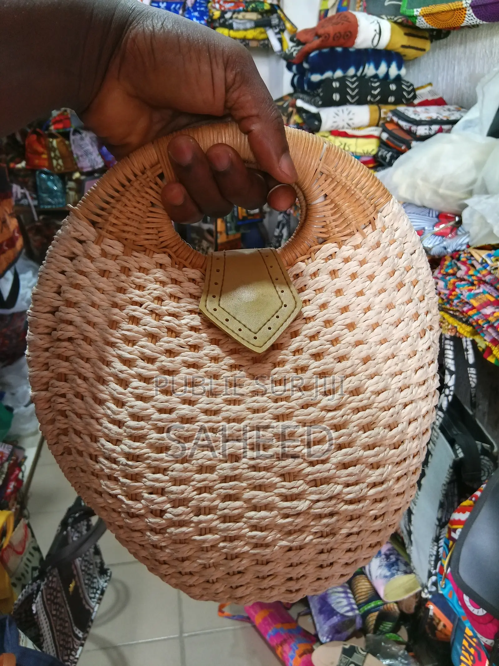Sacs De Plage d'Été en Paille Naturelle Pour Femme