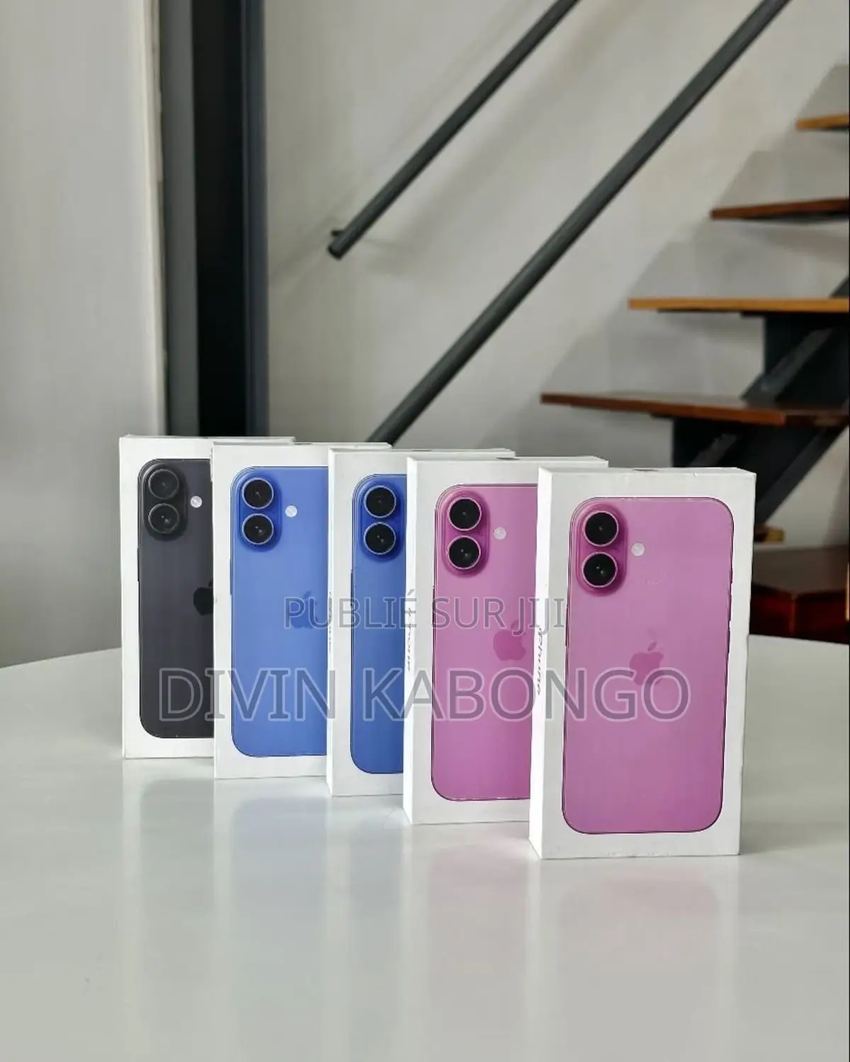 Nouveau Apple iPhone 16 256 GB Bleu