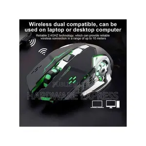 Souris Sans Fil 2.4g Rechargeable 5.2 Bluetooth Silencieuse