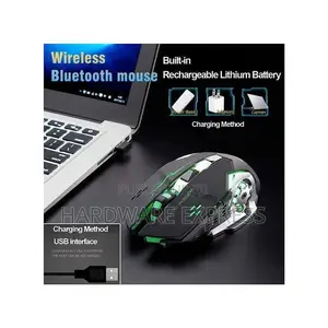 Souris Sans Fil 2.4g Rechargeable 5.2 Bluetooth Silencieuse