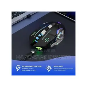 Souris Sans Fil 2.4g Rechargeable 5.2 Bluetooth Silencieuse