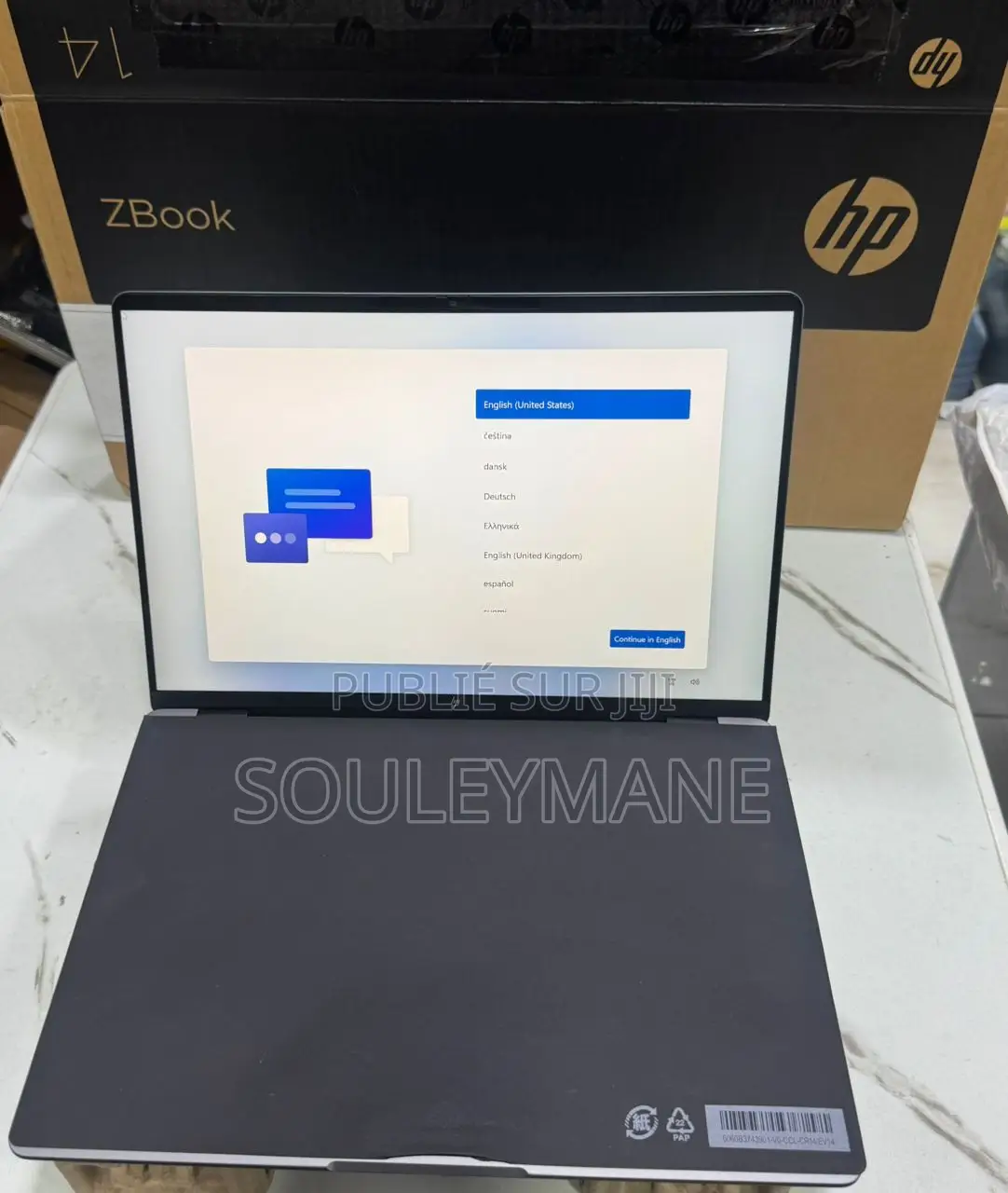 Nouveau HP ZBook X2 16GB Intel Core Ultra 7 SSD 512GB