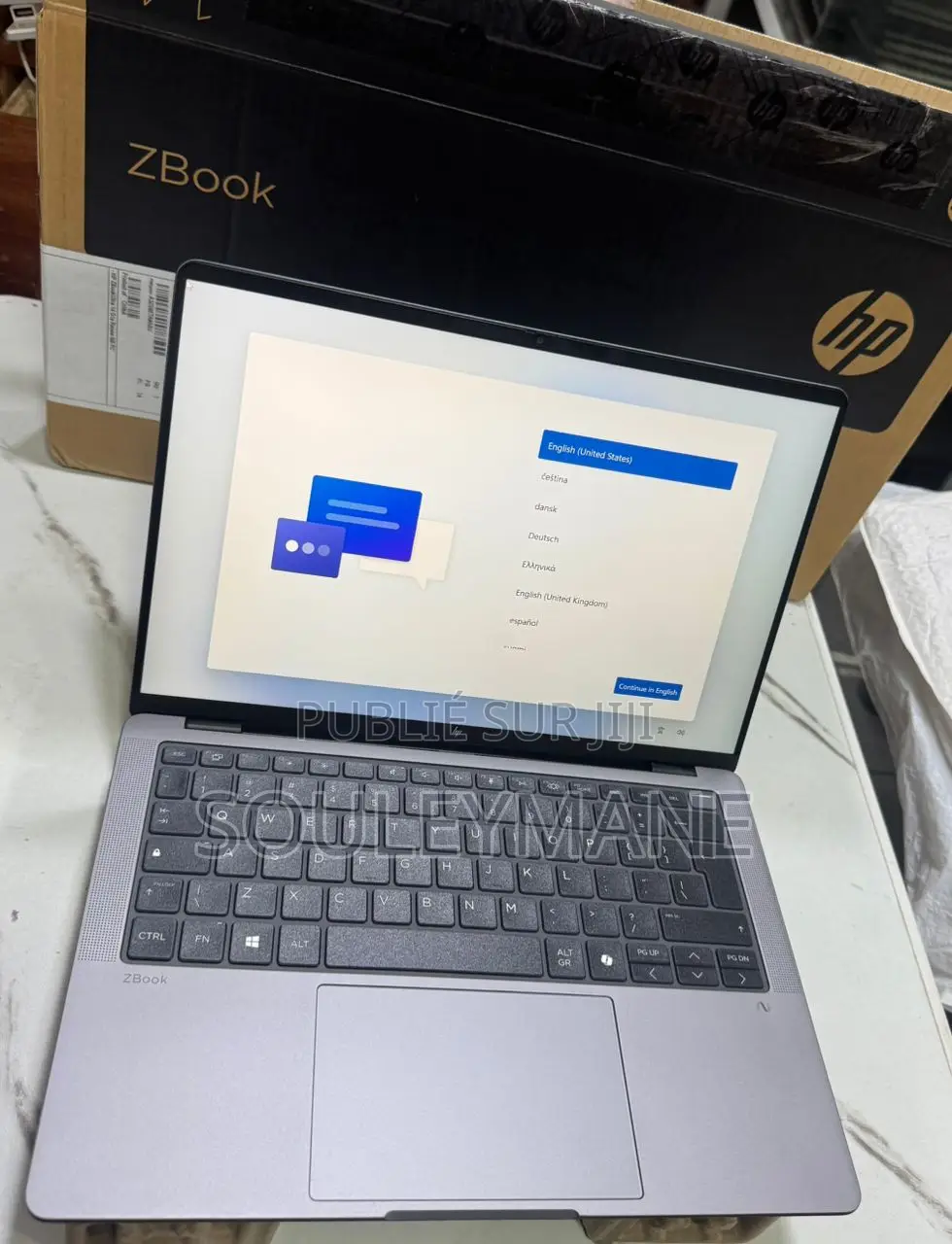 Nouveau HP ZBook X2 16GB Intel Core Ultra 7 SSD 512GB