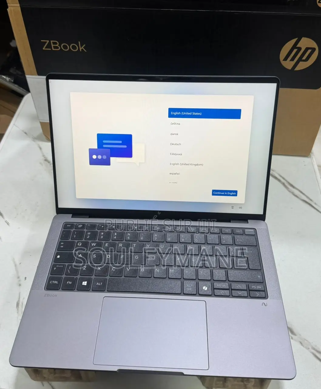 Nouveau HP ZBook X2 16GB Intel Core Ultra 7 SSD 512GB