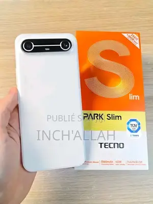 Nouveau Tecno Spark Slim 256 GB Blanc
