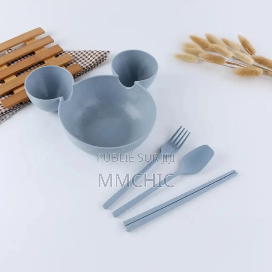 Couvert 4pièces Mickey Pour Enfants