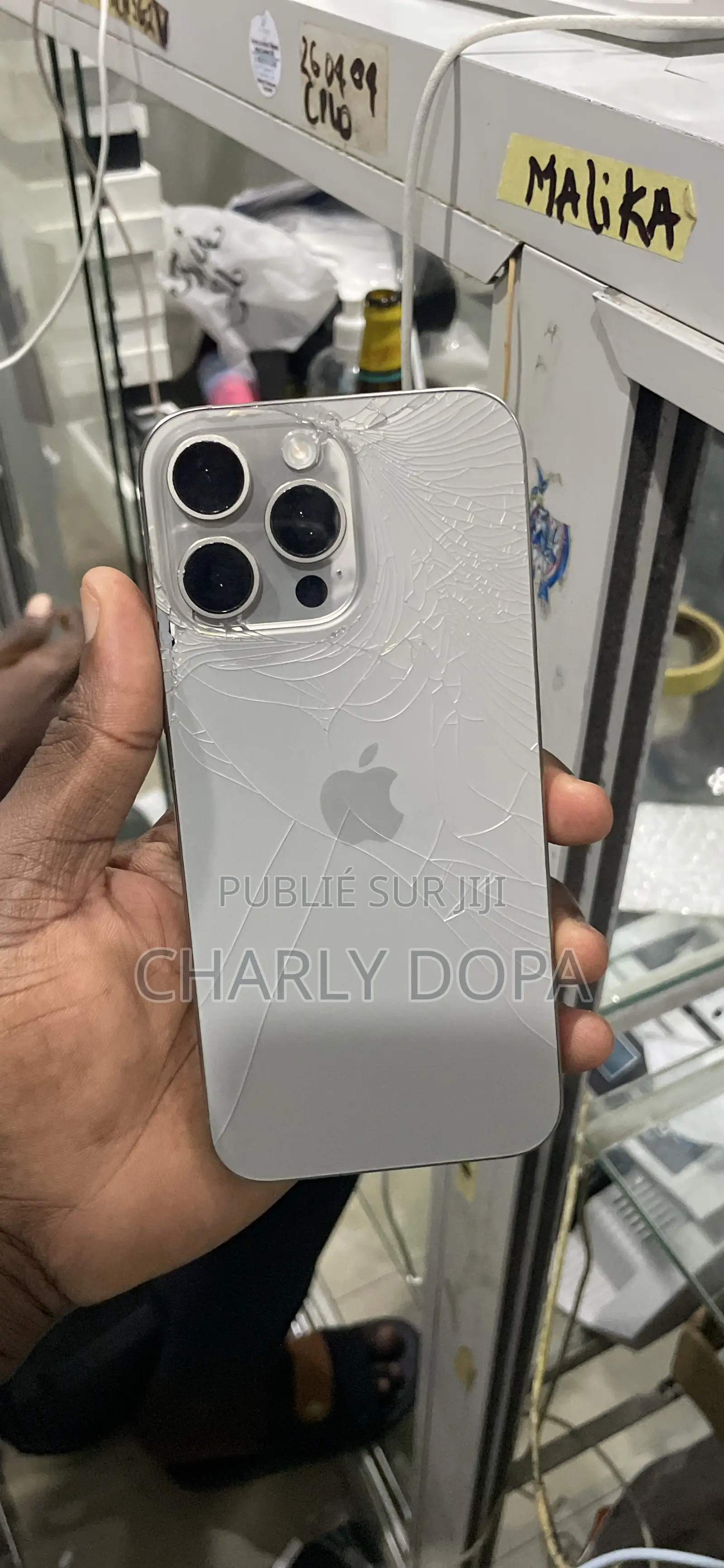 Apple iPhone 15 Pro Max 256 GB Argenté