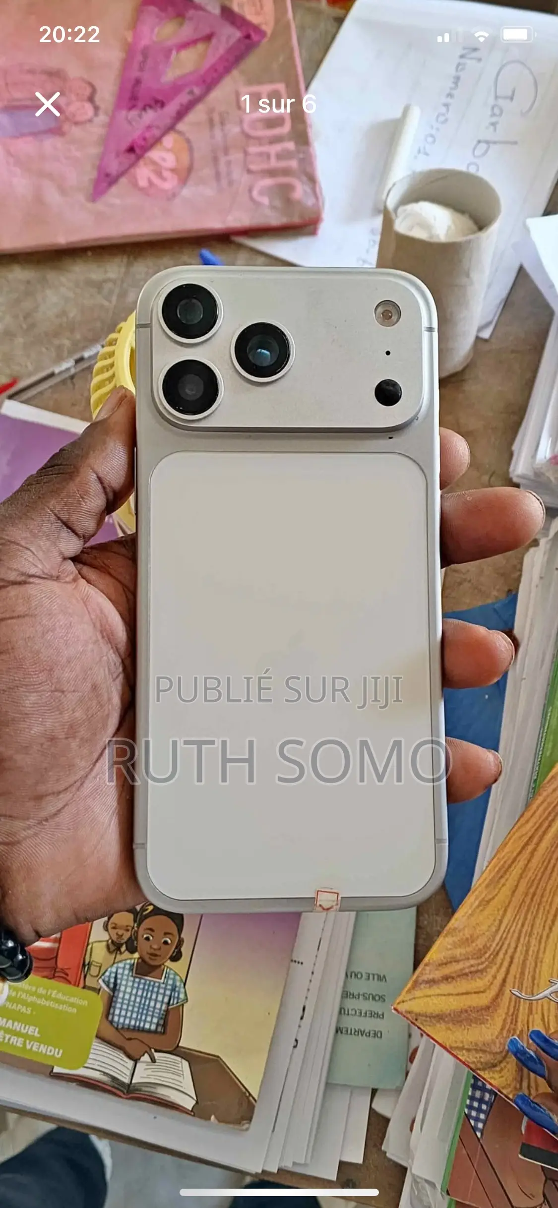 Nouveau Apple iPhone 17 Pro Max 256 GB Argenté