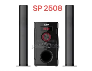 Alitop Woofer Sp-2508 Home Cinéma - Chaîne Hi-Fi - Noir Garantie
