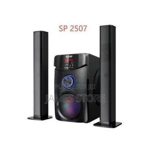 Alitop Woofer Sp-2507 Home Cinéma - Chaîne Hi-Fi - Noir