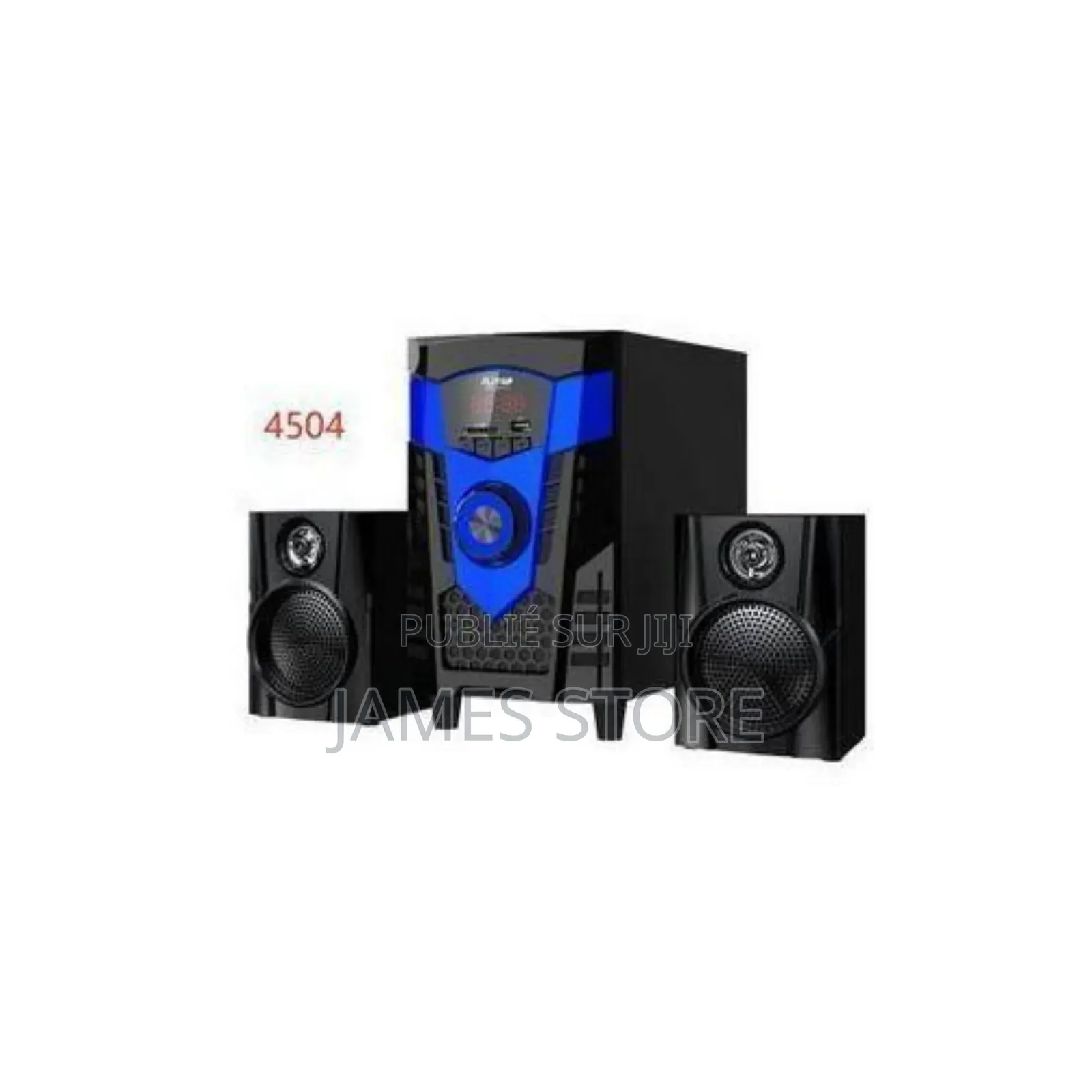 Alitop Woofer Sp-4504 – Chaîne Hifi Multimédia – Noir
