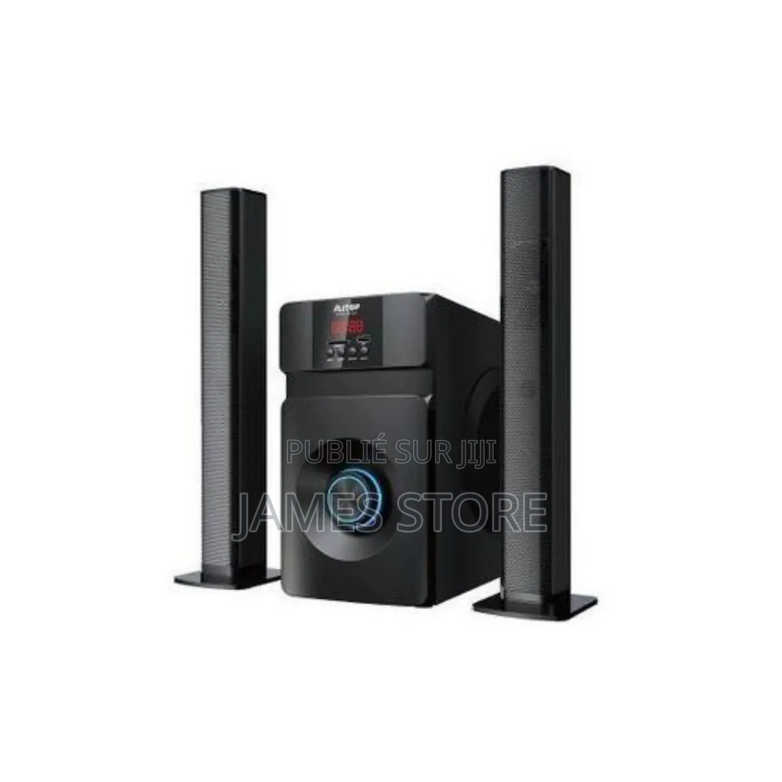 Woofer Alitop Sp-2522 – Chaîne Hifi – Noir
