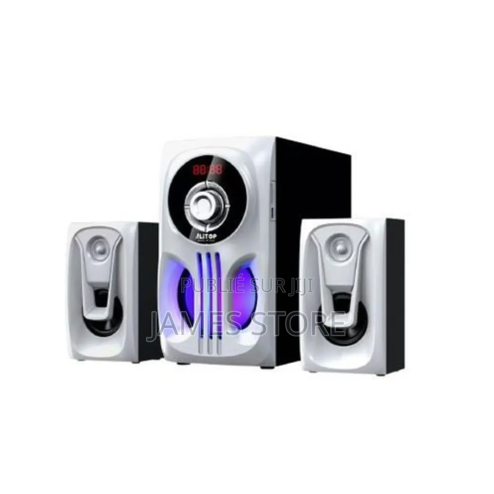 Alitop Woofer Sp-2502 Home Cinéma - Chaîne Hi-Fi - Noir