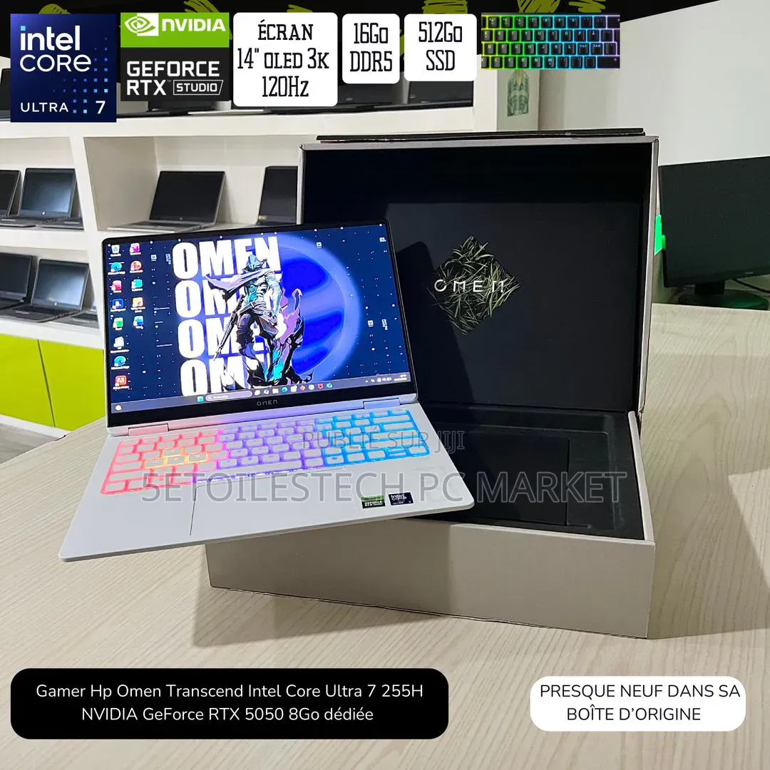 Nouveau Ordinateur portable HP Omen Pro 16GB Intel Core Ultra 7 SSD 1T