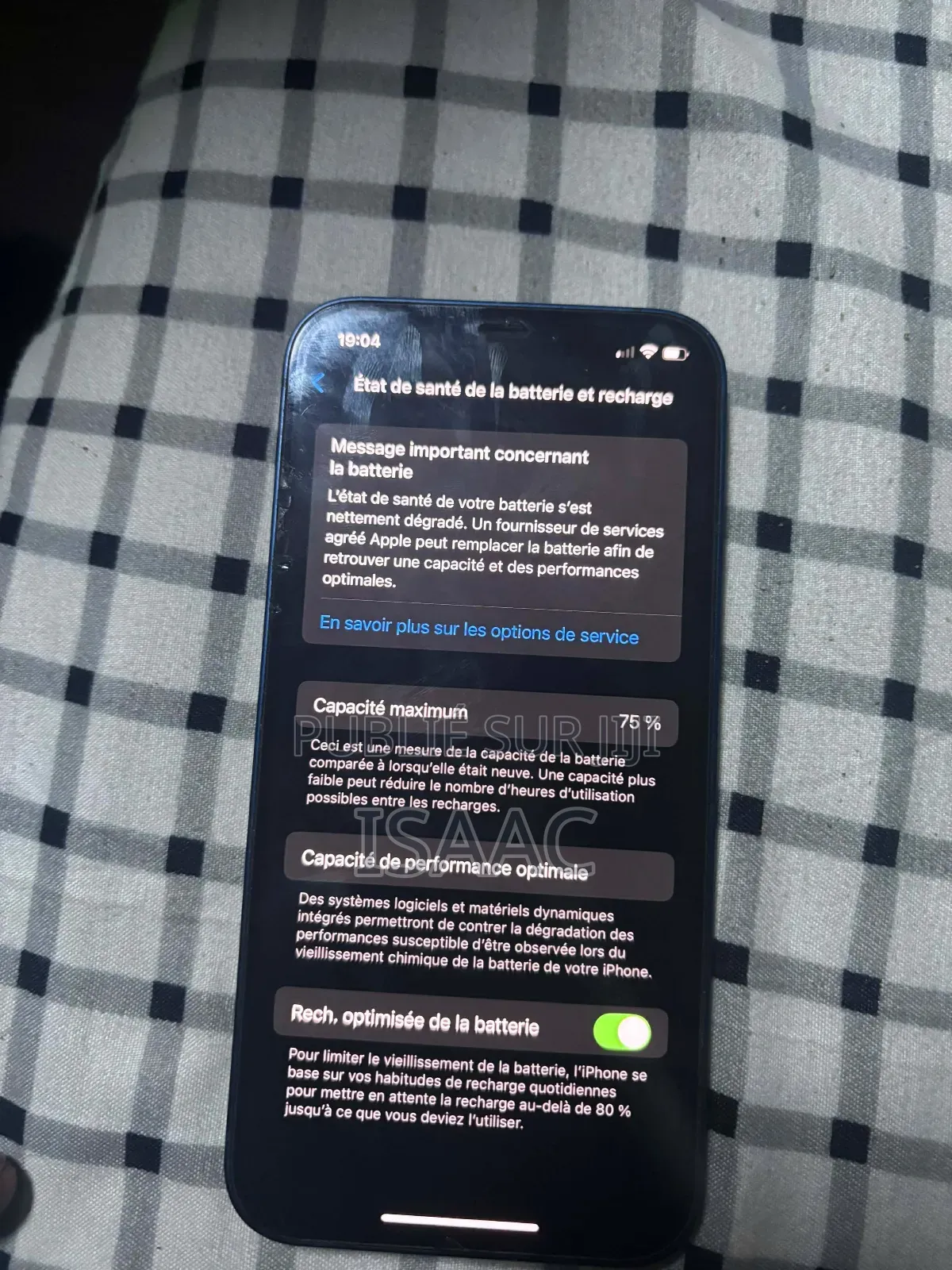 Apple iPhone 12 256 GB Bleu
