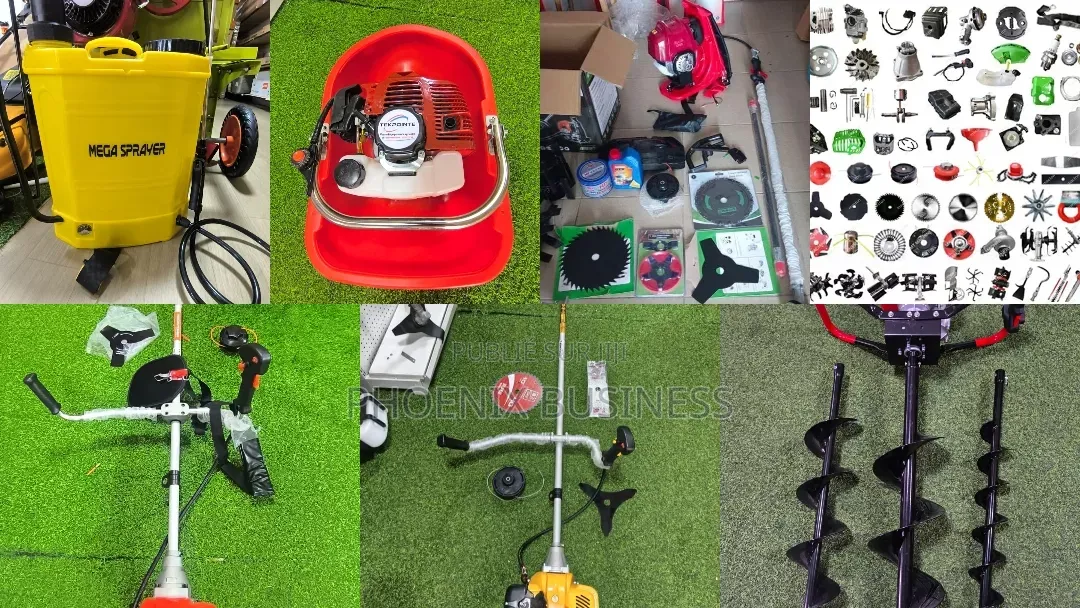 Toutes Sortes d'Équipements Agricoles (Lames, Outils, Machines Etc)