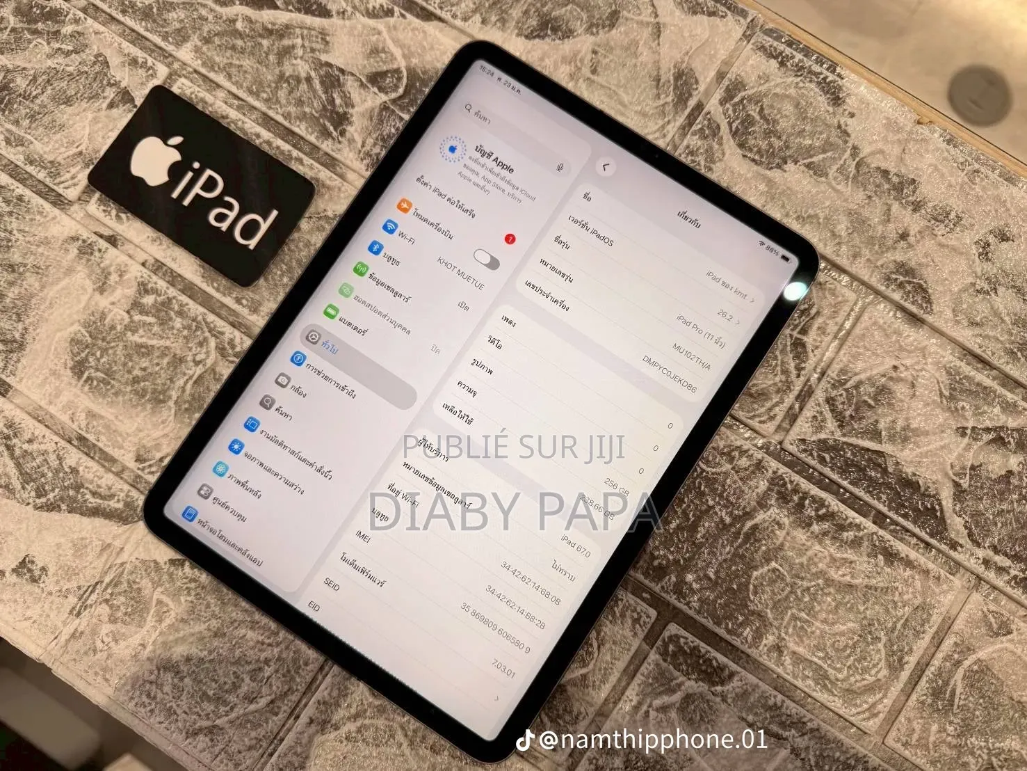 Apple iPad Air 11 (2024) 256 GB Autre