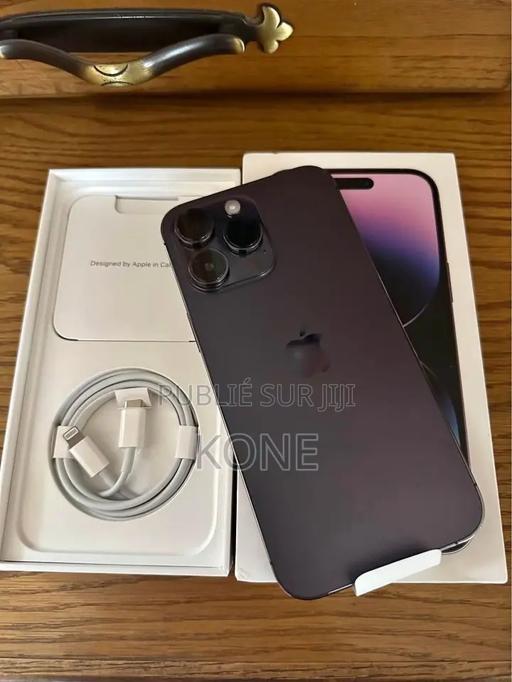 Nouveau Apple iPhone 14 Pro Max 512 GB Noir