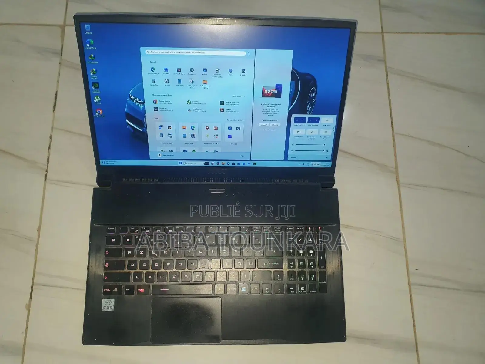Ordinateur portable MSI CX70 2PF 16GB Intel Core i7 SSD 512GB