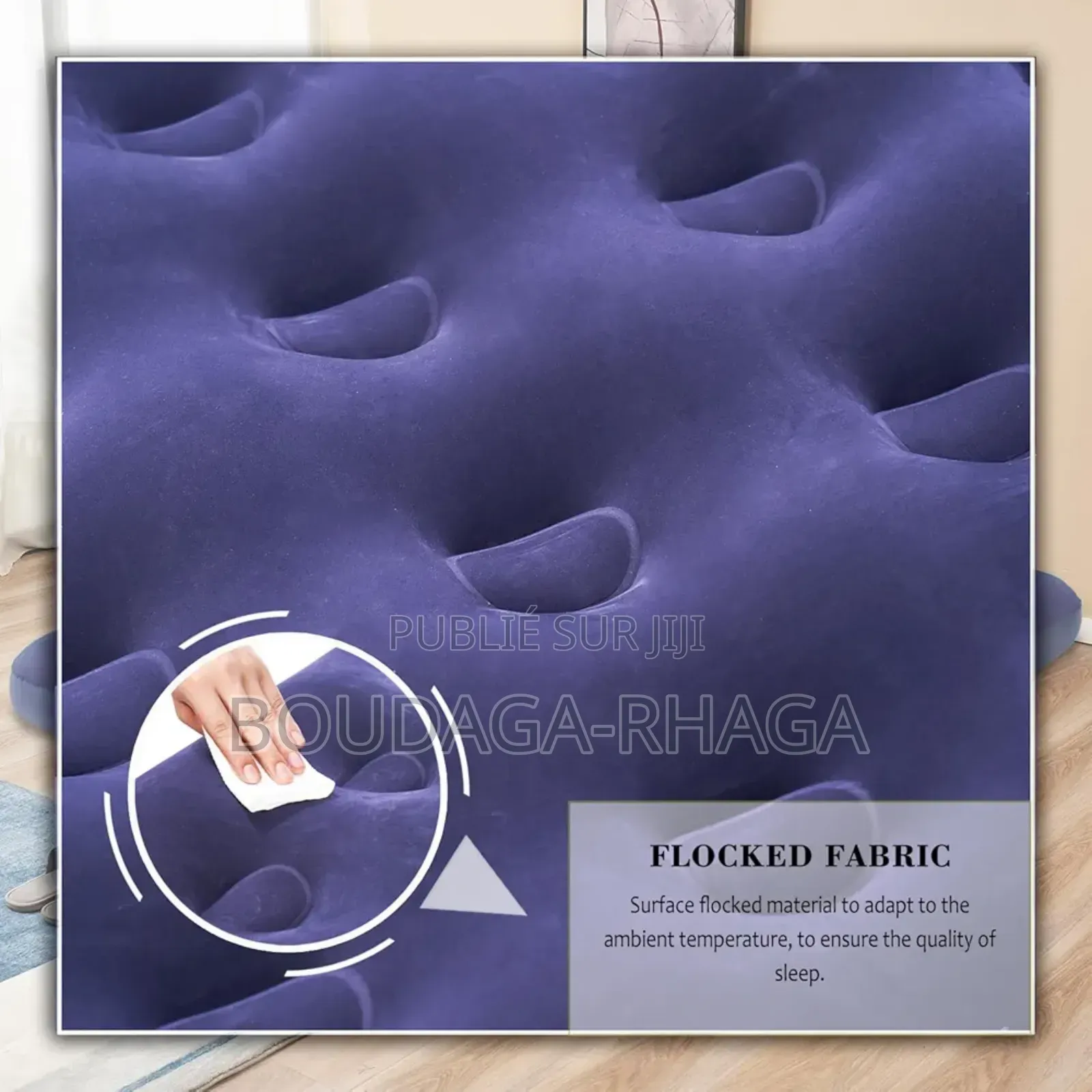 Matelas Gonflable Produit198,1l X 137,2l X 22,9ép Centimètres