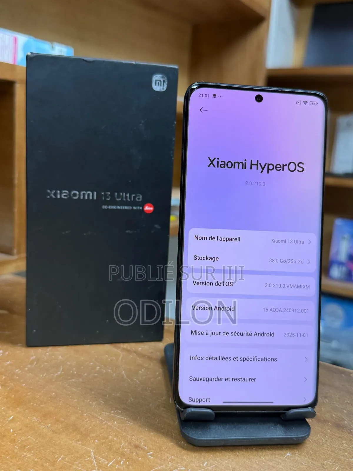 Xiaomi 13 Ultra 256 GB Noir