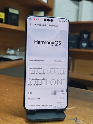 Huawei Mate 70 Pro+ 512 GB Noir